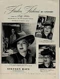 Freedom Fashions by Stetson, chosen by BETTY HUTTON, now appearing in the new Paramount Picture, 