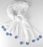 Evil Eye Scarf - Handmade Lace Lucky Eye Scarves