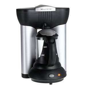 West Bend 57040 4 Cup Electric French Press, Black