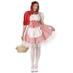 Adult Halloween Costume Little Red Riding Hood Womens US Plus (to 22)