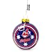 Cleveland Indians Two Sided Glass Ball Ornament