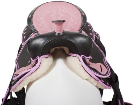 NEW Beautiful Synthetic Ostrich Western Show Nice Horse Saddle Tack Set