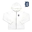 Detroit Tigers MLB Girls "Lucky" Full Zip Hooded Jacket (White)