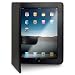 APPLE IPAD PREMIUM SOFT WALLET CASE - BLACK WITH STAND PART OF THE QUBITS ACCESSORIES RANGE