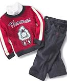 Nannette Little Boy 3-Piece Thomas Sweater Set