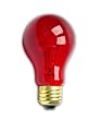 25 Watt A19 Transparent Red Light Bulb