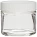 Greenwood Products Clear Glass Straight Sided Jar, with White Polypropylene PTFE Lined Cap