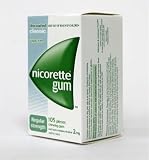 Nicorette Nicotine Gum Classic Original 2 Boxes 210 Pieces 2mg