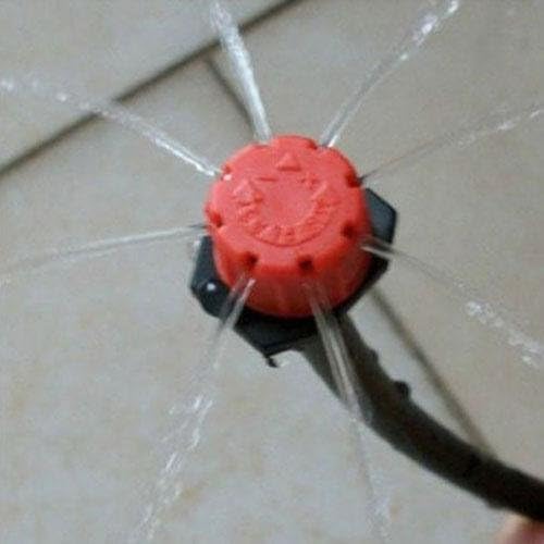 1/4'' Micro Flow Dripper Drip Head Garden Misting Sprinkler Irrigation Hose