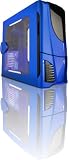 NZXT Apollo CS-NT-APOLLO-U SECC Steel Chassis ATX Mid Tower Computer Case (Blue)