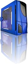 NZXT Apollo CS-NT-APOLLO-U SECC Steel Chassis ATX Mid Tower Computer Case (Blue)