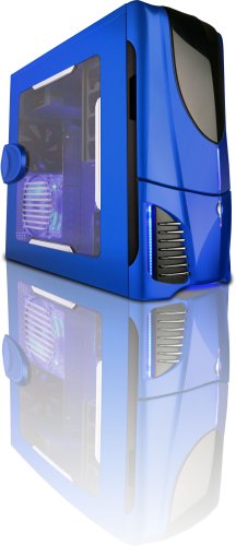 NZXT Apollo CS-NT-APOLLO-U SECC Steel Chassis ATX Mid Tower Computer Case (Blue)