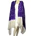 Shawls Wraps Tie & Dye Print Wool Accessories 80 x 35 inches