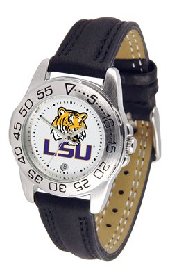 Louisiana State LSU Tigers NCAA Womens Leather Wrist Watch
