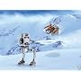 Star Wars Lego #4486 Mini Building Set AT-ST and Snowspeeder