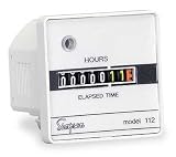 Analog Panel Meter,Elapsed Time Simpson Electric 03622