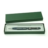Personalised Executive Pen ((Engraved Free)) Blue / Chrome, Black Ink, Birthday, Wedding, Anniversary Gift