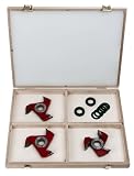 Freud CS71MAA3 Cassette 65 Molding Cutter Shaper Set - 3/4-Inch Bore
