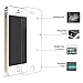 (2 Pack) iPhone 5s Screen Protector,VINSO TECH [Tempered Glass] [Bubble-Free] [Scratch-resistant] Glass Screen Protector for iPhone SE 5,5S,5C