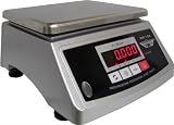 PROMOTION : Balance de cuisine professionnelle inox et étanche 12kg x 1g