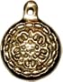 Bed Bolt Cover - Brass
