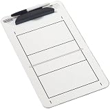 Tachikara VB-CLIP Dry Erase Clipboard With Volleyball Court Diagram