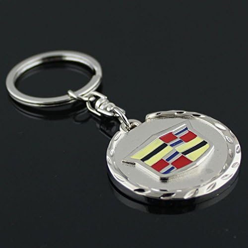 3D Cadillac KEYCHAIN METAL AUTO KEYRING