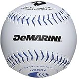 DeMARINI USSSA 44 COR Slow Pitch Synthetic Softballs - 1 Dozen - 11 Inch