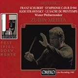 Schubert - Symphony No 9, 'Great'. Stravinsky - The Riteof Spring