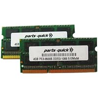 8GB 2X 4GB PC3-8500 1067MHz DDR3 APPLE RAM MEMORY SODIMM 204pin