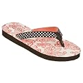 Women's Merona® Lissie Polka Dot Pattern Flip Flops - Brown
