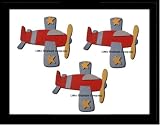 Airplane Quilt Clips - set of 3