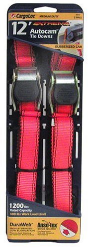 Allied International 84031 CargoLoc 12-Foot Extreme AutoCam Tie Downs, 2-Pack