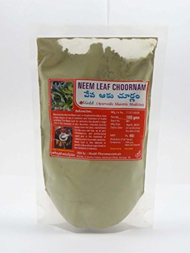 Maddi Pharma Neem Leaf Choornam (Powder) Ayurvedic Shastric Medicine 100gms