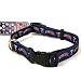 MINNESOTA TWINS ADJUSTABLE NYLON DOG PET COLLAR SZ L