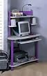 The Bug Computer Desk in Purple/Gray By Studio RTA Furniture