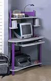 The Bug - Computer Desk (Purple) (56.5 H x 39.5 W x 24.75 D)