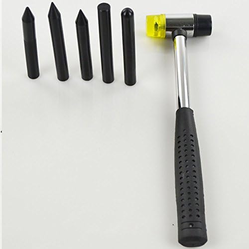 Toppdr hot sale NEW PDR Car dent repair Tool -5pcs Nylon tap down and Rubber Hammer Paintless Dent Repair Tools