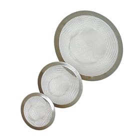 Camco 42273 RV Assorted Sink Shower Strainer - Pack of 3 by Camco