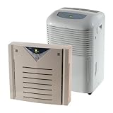 A350W and 50 Pint Dehumidifier MDF3-50. Up to 1350 Sq. Ft of room coverage.