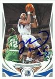 Josh Howard Autographed/Hand Signed Basketball Card (Dallas Mavericks) 2004 Topps #116