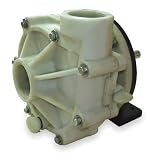 Dayton 2YEV3 Pedestal Pump, HP Req 3, Polypropylene
