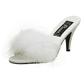 Pleaser Women's Amour-03,White,11 M