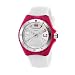 TechnoMarine Women's 110058 Cruise Original Beach 3 Hands Silver and Pink Dial Watch