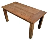 Ambientehome 63743 Tisch Grenada retro recycelt, ca. 160 x 80 x 78 cm, Teakholz