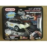 Erector Tuning Radio Control 100th Anniversary RC Remote Control Set - Batteries and Tool Included - Includes Headlights and Sound System