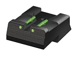 HiViz Springfield 1911Fiber Optic Rear Sight (Green)