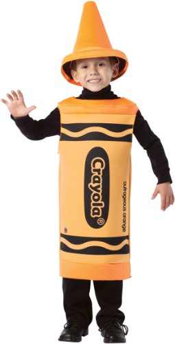 Child Crayola Costume - Orange 4-6X