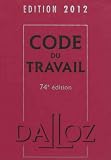Code du travail 2012