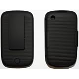 BLACKBERRY RIM CURVE 8530 HOLSTER WITH ROTATING CLIP HARD CASE BLACK